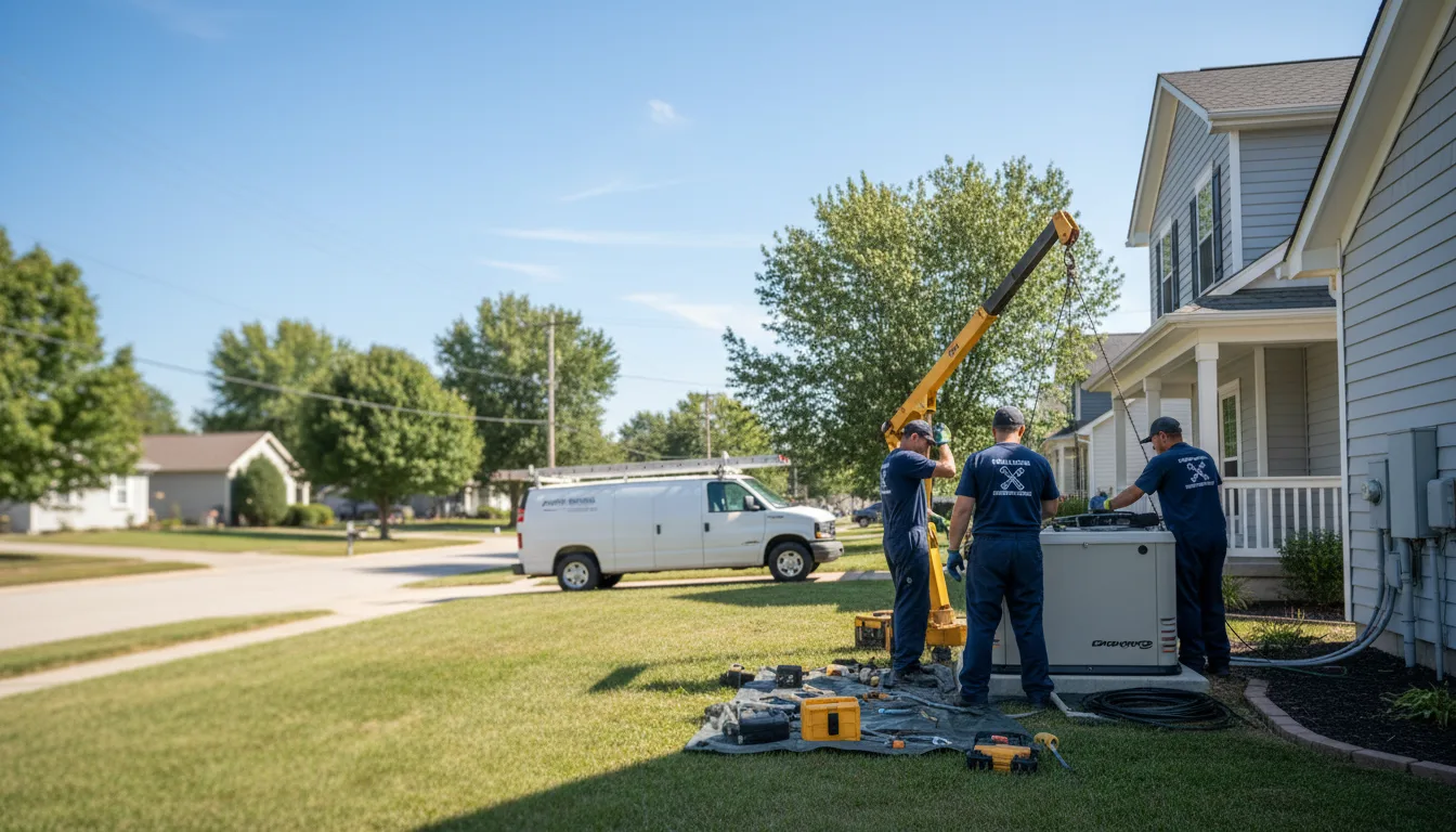 Generator Installation in Hamburg, AR near me